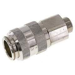 Parker KDG 12 NW15 MSV. Kupplungsdose (NW15) G 1/2"(AG), Messing vernickelt