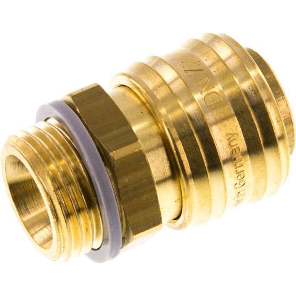 Kupplungsdose (NW7,2) G 1/2"(AG), Messing
