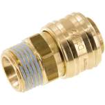 Kupplungsdose (NW7,2) G 1/2"(AG), Messing