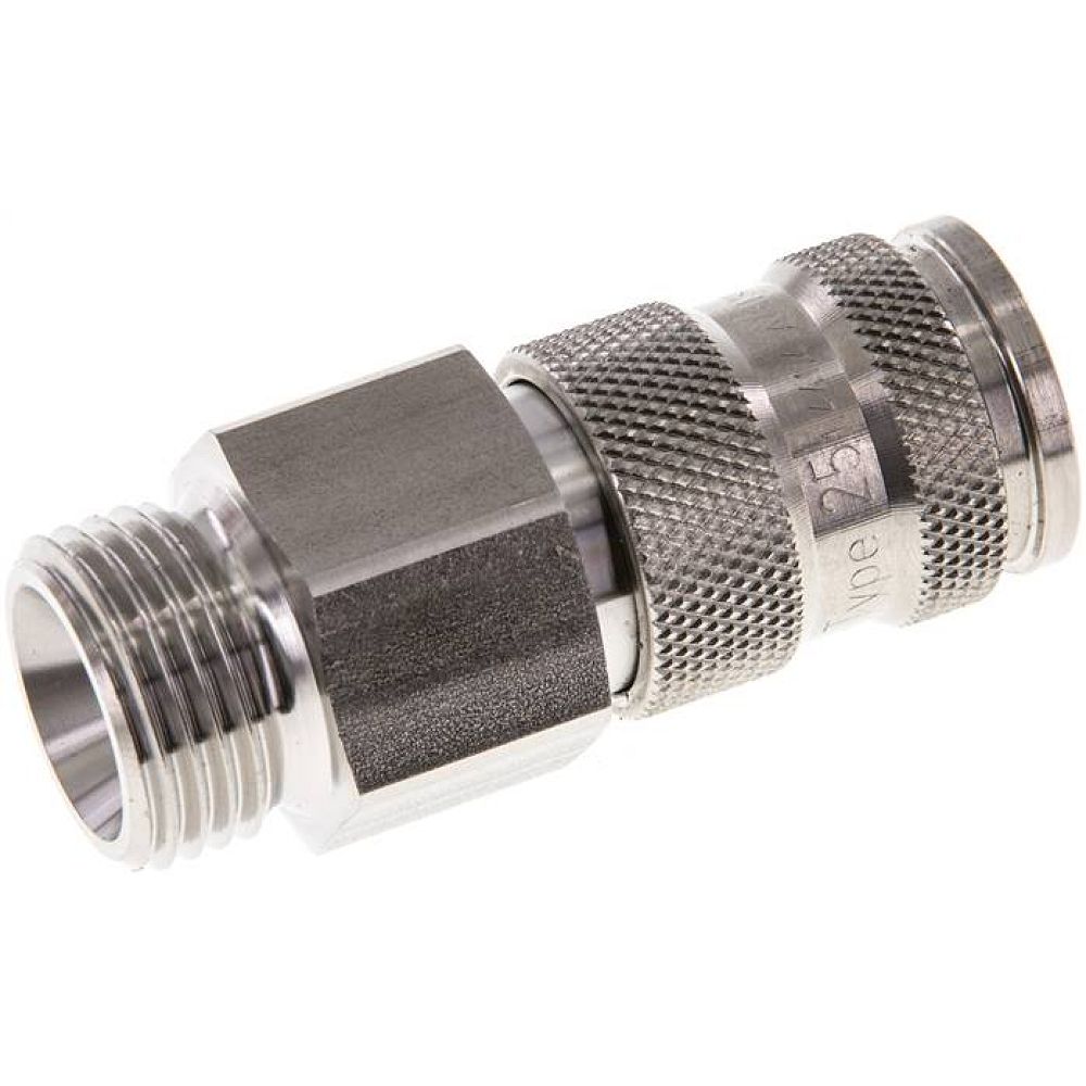 Parker KDG 12 NW7 ES4A KV. Kupplungsdose (NW7,2) G 1/2"(AG), 1.4404