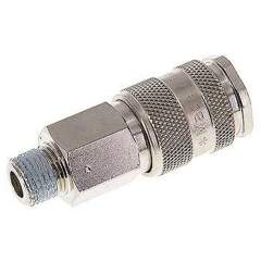 Kupplungsdose (ARO/ORION) R 1/4"(AG), Kugelverriegelung