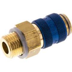 Kupplungsdose (NW5) G 1/4"(AG), Messing