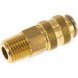 Parker KDG 14 NW5-NPT. Kupplungsdose (NW5) NPT 1/4"(AG), Messing