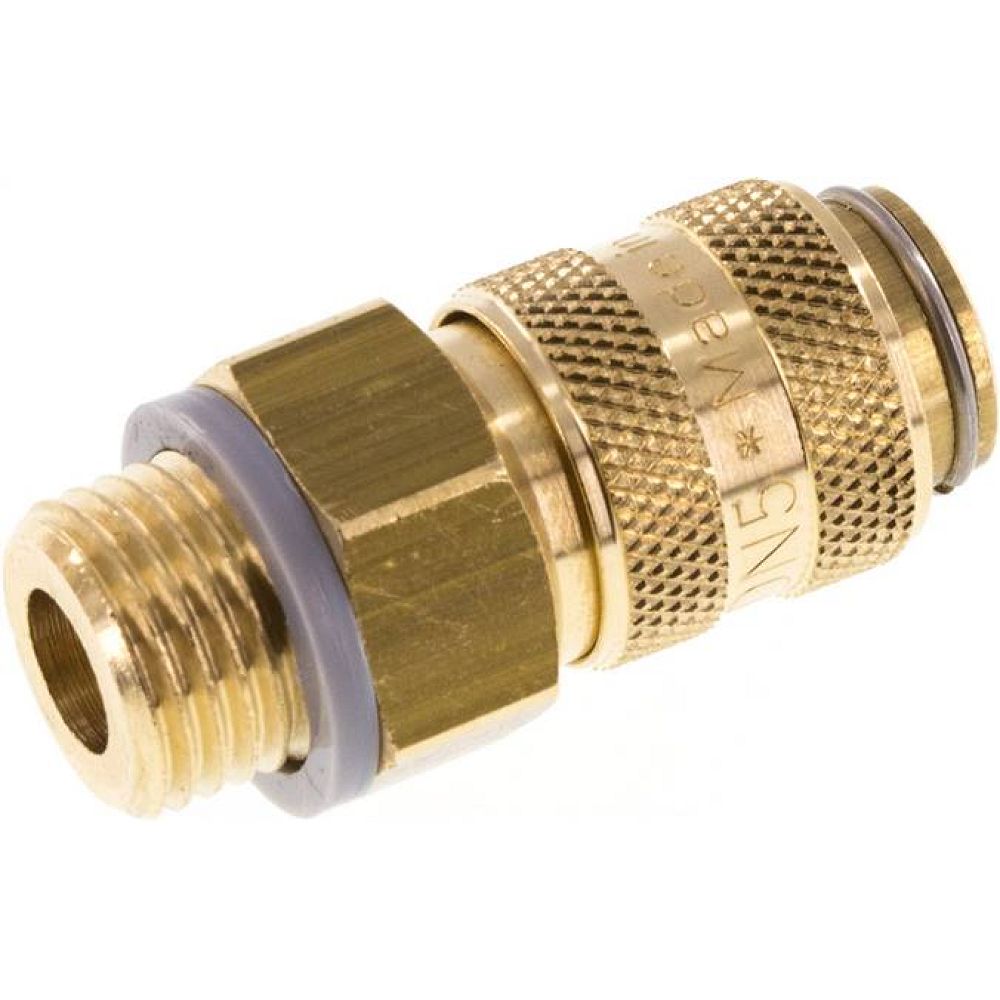 Kupplungsdose (NW5) G 1/4"(AG), Messing