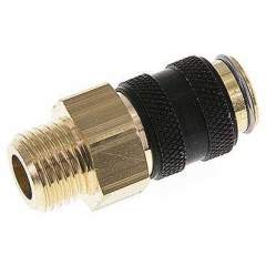 Kupplungsdose (NW5) G 1/4"(AG), Messing