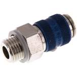 Kupplungsdose (NW5) G 1/4"(AG), Messing vernickelt