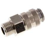 Parker KDG 14 NW5 ST. Kupplungsdose (NW5) G 1/4"(AG), Stahl gehärtet & vernickelt