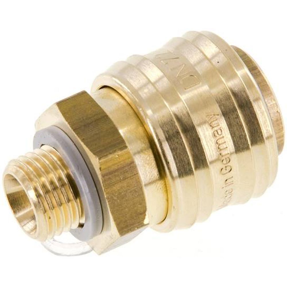 Kupplungsdose (NW7,2) G 1/4"(AG), Messing