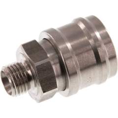 Kupplungsdose (NW7,2) G 1/4"(AG), Edelstahl