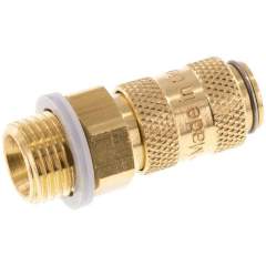 Kupplungsdose (NW2,7) G 1/8"(AG), Messing