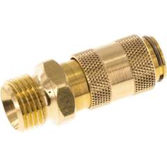 Kupplungsdose (NW2,7) G 1/8"(AG), Messing