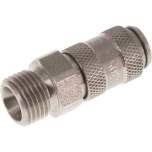 Kupplungsdose (NW2,7) G 1/8"(AG), Edelstahl