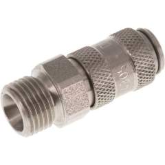 Kupplungsdose (NW2,7) G 1/8"(AG), Edelstahl