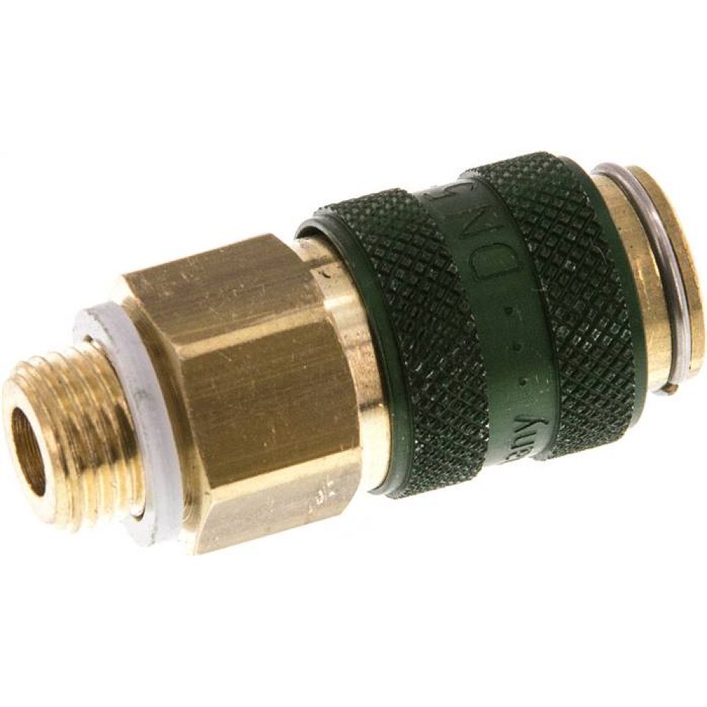 Kupplungsdose (NW5) G 1/8"(AG), Messing