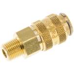 Parker KDG 18 NW5-NPT. Kupplungsdose (NW5) NPT 1/8"(AG), Messing