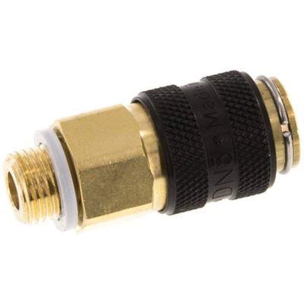 Kupplungsdose (NW5) G 1/8"(AG), Messing