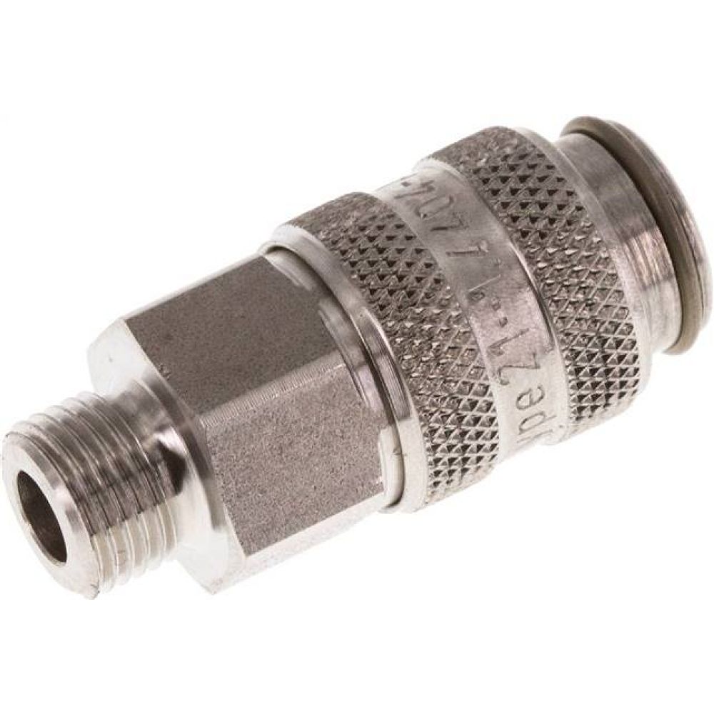 Parker KDG 18 NW5 ES4A. Kupplungsdose (NW5) G 1/8"(AG), 1.4404