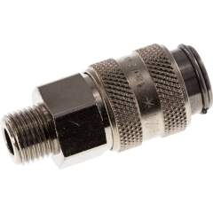 Parker KDG 18 NW5 ST. Kupplungsdose (NW5) G 1/8"(AG), Stahl gehärtet & vernickelt