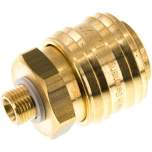 Kupplungsdose (NW7,2) G 1/8"(AG), Messing