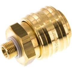 Kupplungsdose (NW7,2) G 1/8"(AG), Messing