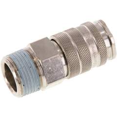 Kupplungsdose (NW10) R 3/4"(AG), Messing vernickelt