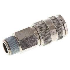 Kupplungsdose (ARO/ORION) R 3/8"(AG), Kugelverriegelung