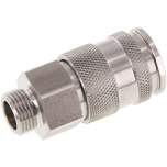 Kupplungsdose (NW10) G 3/8"(AG), Edelstahl