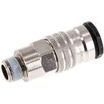 Parker KDG 38 NW10 ST. Kupplungsdose (NW10) R 3/8"(AG), Messing / Stahl