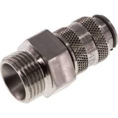 Parker KDG 38 NW5 ES4A. Kupplungsdose (NW5) G 3/8"(AG), 1.4404