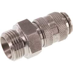 Kupplungsdose (NW5) G 3/8"(AG), Edelstahl