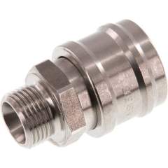 Kupplungsdose (NW7,2) G 3/8"(AG), Edelstahl