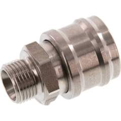 Kupplungsdose (NW7,2) G 3/8"(AG), Edelstahl