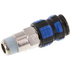 Parker KDG 38 NW7 STK. Kupplungsdose (NW7,2) R 3/8"(AG), Kunststoffhülse