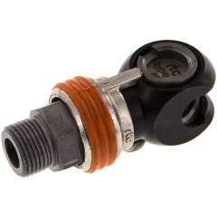 Schwenk-Sicherheits-Kupplungsdose (NW7,2) G 3/8"(AG)