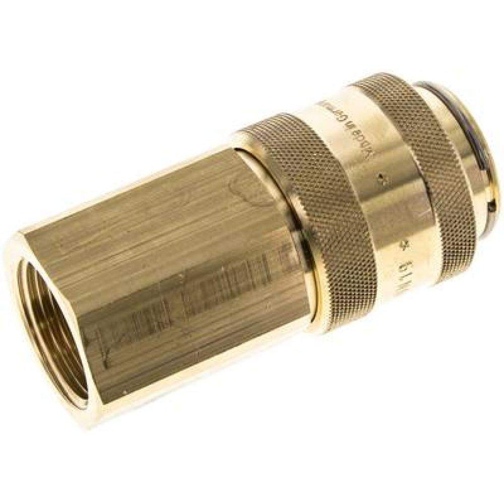 Kupplungsdose (NW19) G 1"(IG), Messing
