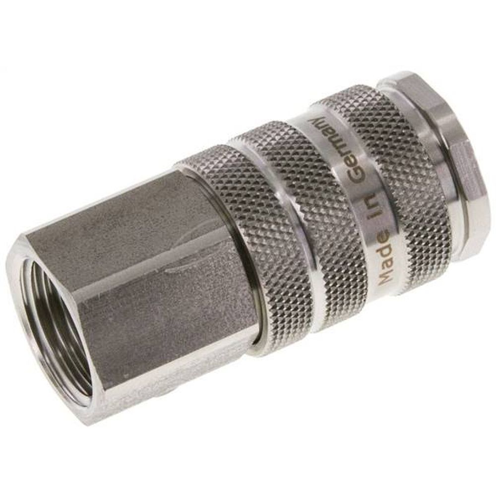 Kupplungsdose (NW10) G 1/2"(IG), 1.4404