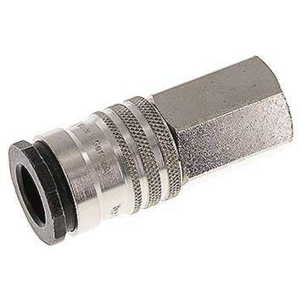 Parker KDGI 12 NW10 ST. Kupplungsdose (NW10) G 1/2"(IG), Messing / Stahl