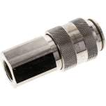 Parker KDGI 12 NW15 MSV. Kupplungsdose (NW15) G 1/2"(IG), Messing vernickelt