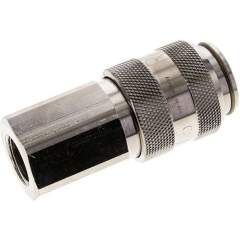 Parker KDGI 12 NW15 MSV. Kupplungsdose (NW15) G 1/2"(IG), Messing vernickelt