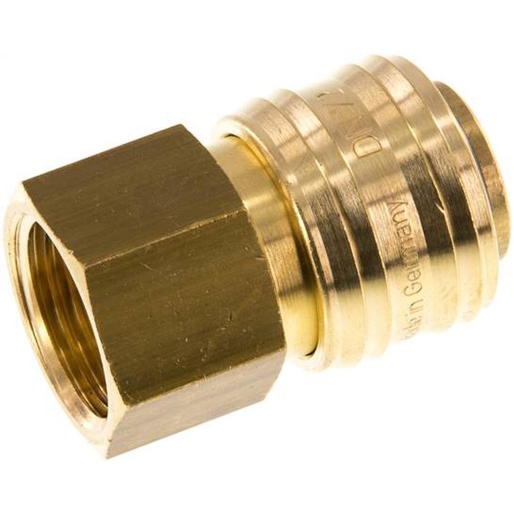 Kupplungsdose (NW7,2) G 1/2"(IG), Messing