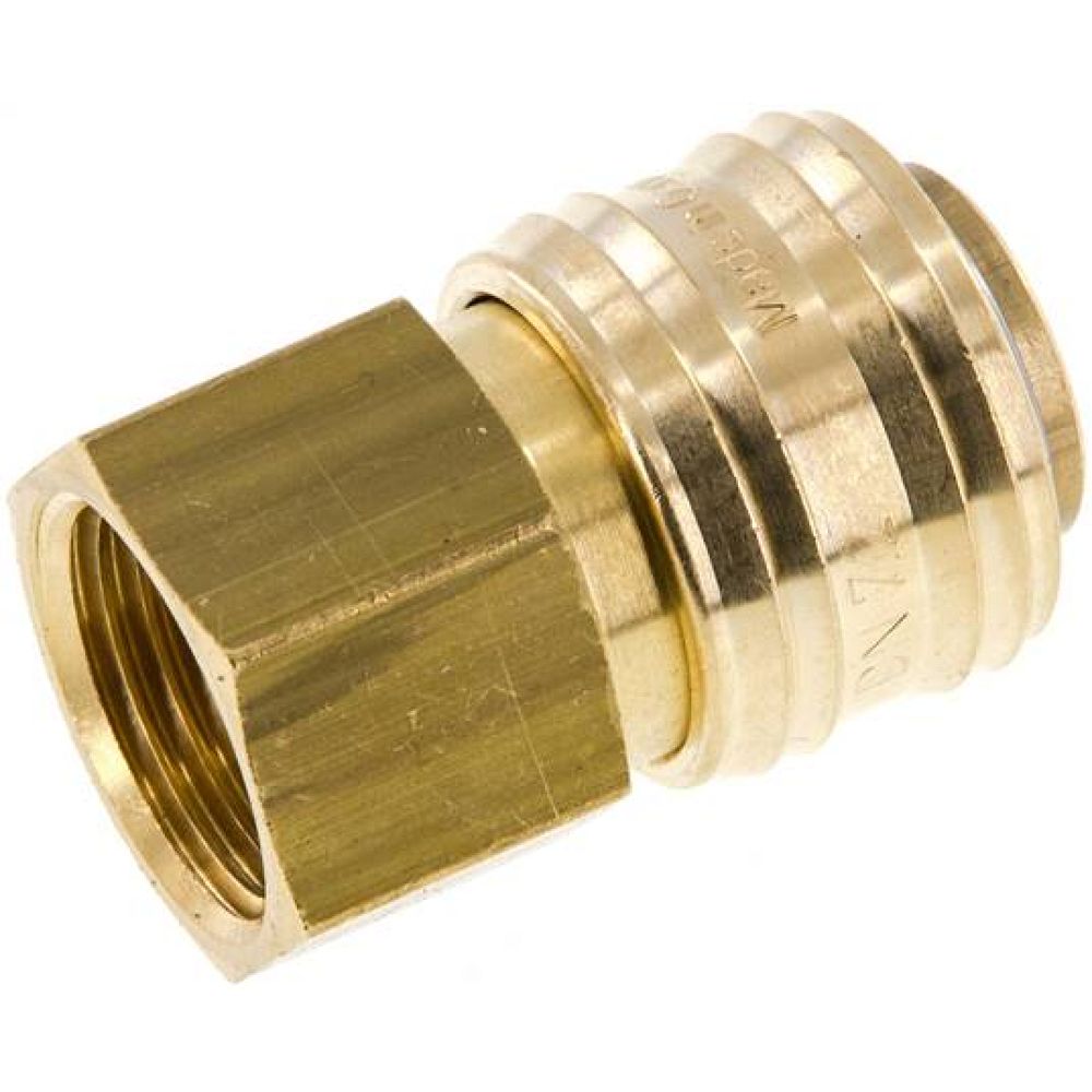 Kupplungsdose (NW7,2) G 1/2"(IG), Messing