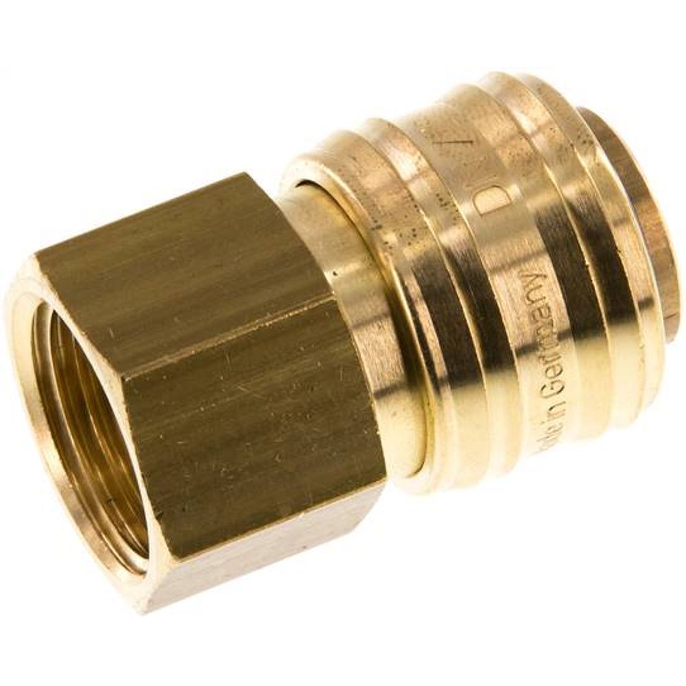 Kupplungsdose (NW7,2) G 1/2"(IG), Messing