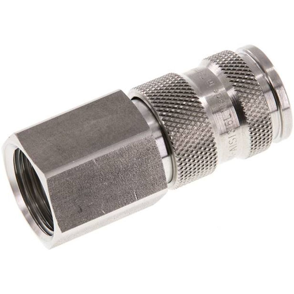 Parker KDGI 12 NW7 ES4A KV. Kupplungsdose (NW7,2) G 1/2"(IG), 1.4404