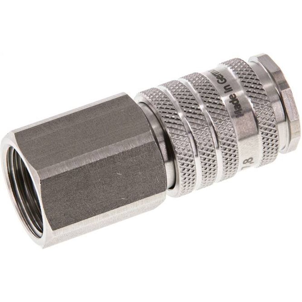 Kupplungsdose (NW7,2) G 1/2"(IG), Edelstahl