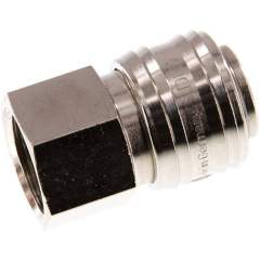 Kupplungsdose (NW7,2) G 1/2"(IG), Messing vernickelt