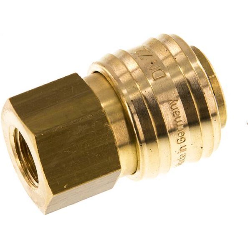 Kupplungsdose (NW7,2) G 1/4"(IG), Messing