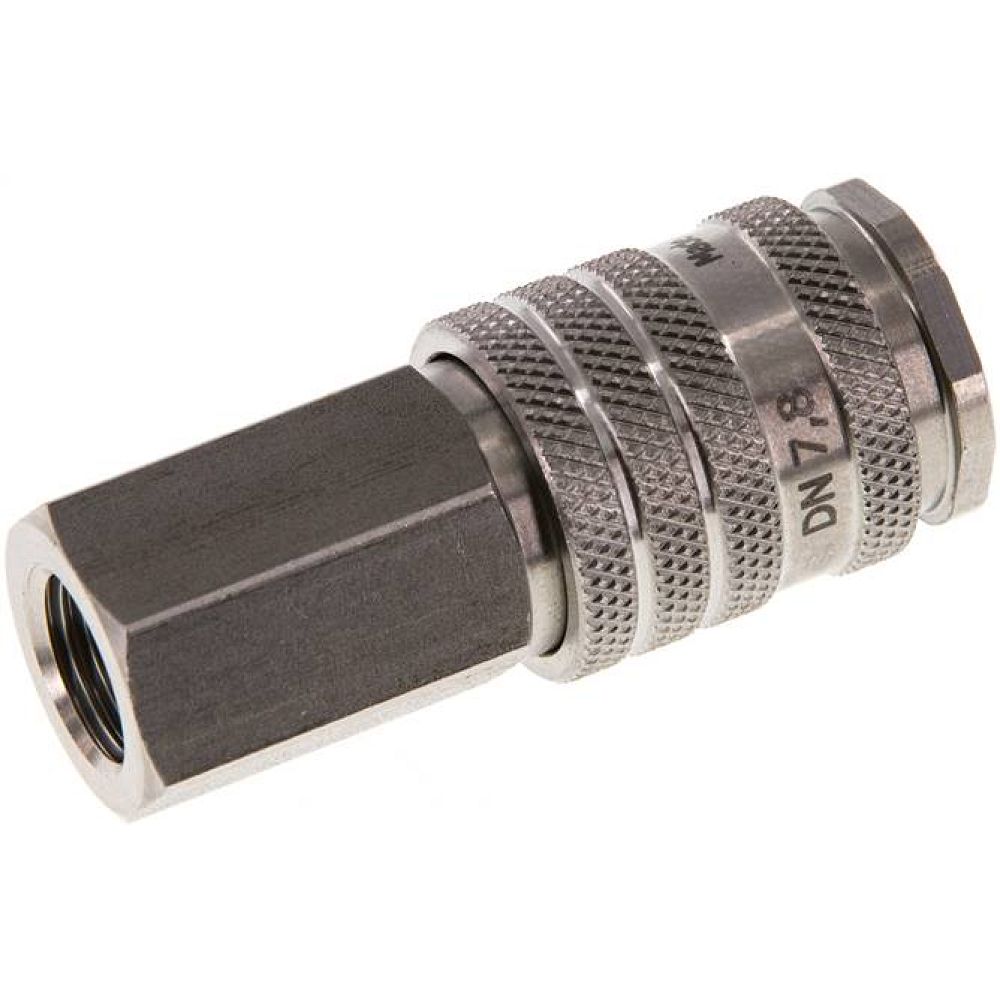 Kupplungsdose (NW7,2) G 1/4"(IG), Edelstahl