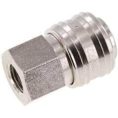 Kupplungsdose (NW7,2) G 1/4"(IG), Messing vernickelt