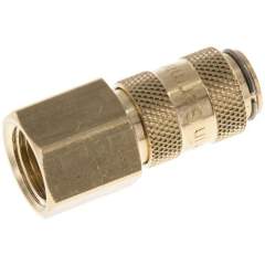 Kupplungsdose (NW2,7) G 1/8"(IG), Messing