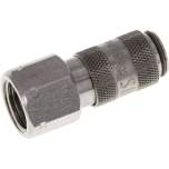 Parker KDGI 18 NW2,7 ES4ABA. Kupplungsdose (NW2,7) G 1/8"(IG), 1.4404